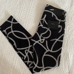 Zara Pants / jeans with Chain design